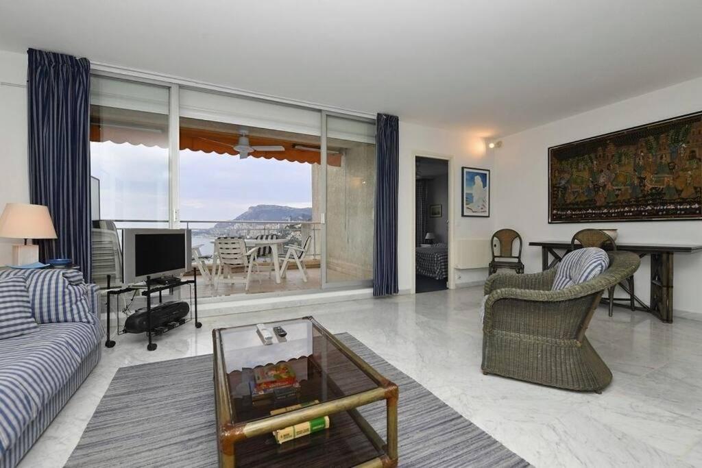 Grand Bleu, Appartamento Vista Mare E Monaco روكوبرُن كاب مارتي المظهر الخارجي الصورة