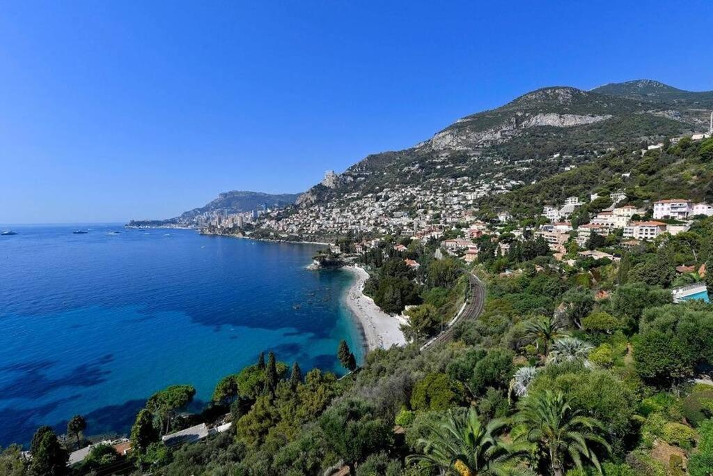 Grand Bleu, Appartamento Vista Mare E Monaco روكوبرُن كاب مارتي المظهر الخارجي الصورة
